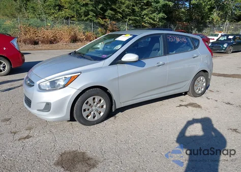 2015 Hyundai Accent Gs from USA, damaged, VIN KMHCT5AE3FU228244